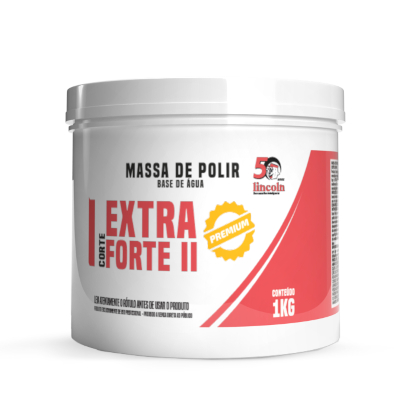 MASSA EXTRA FORTE II - NIVELADOR DE SUPERFÍCIE NA ETAPA DE CORTE E REFINO (1kg)