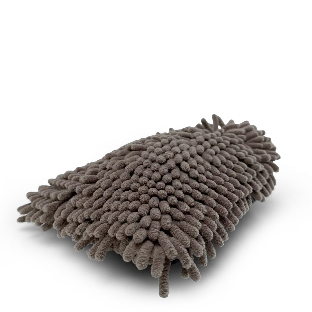 LUVA DE LAVAGEM CINZA COM TENTÁCULOS - 26X22CM 1