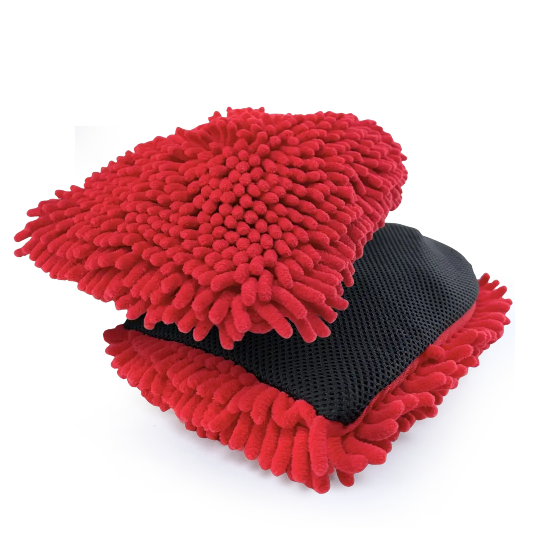 LUVA DE LAVAGEM vermelha PREMIUM TENTÁCULOS E REMOVEDOR DE INSETOS - 26X22CM