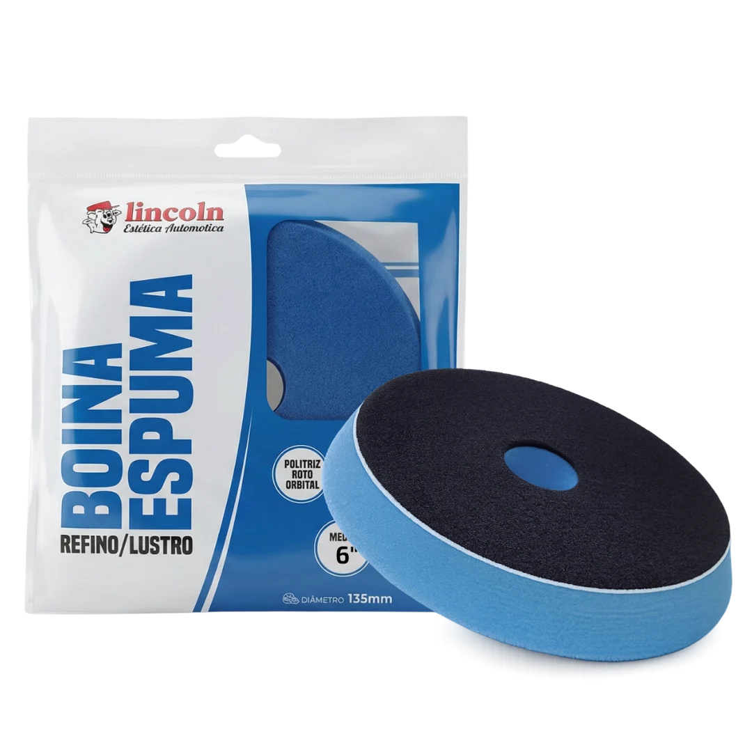 Boina de Espuma - REFINO e LUSTRO Azul 6 SV