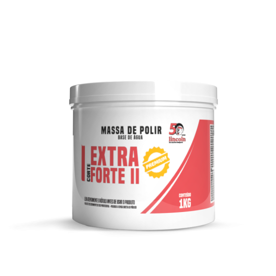 MASSA EXTRA FORTE II - NIVELADOR DE SUPERFÍCIE NA ETAPA DE CORTE E REFINO (1kg) PRODUTO